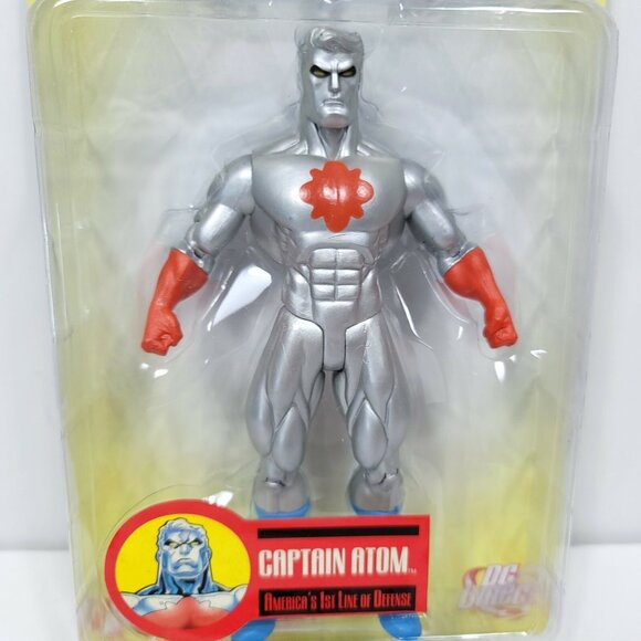 Captain Atom DC Direct Superman Batman Public Enemies 6.5" Action Figure 2005 - Picture 2 of 4